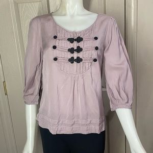 Edme & Esyllte Anthropologie Shirt Top Blouse size 6